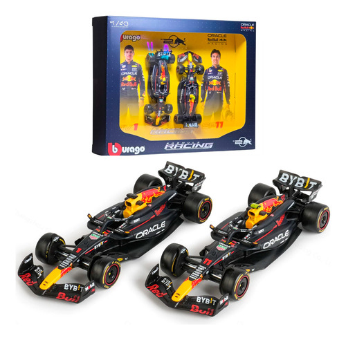 Kit Miniatura Carro F1 Red Bull Rb20 2024 1/43 Bburago