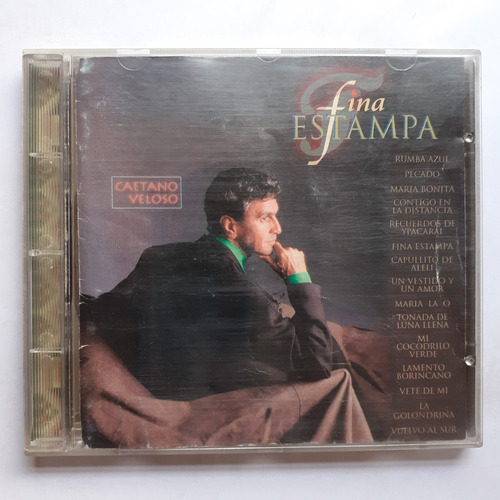 Cd Original - Caetano Veloso (fina Estampa) 