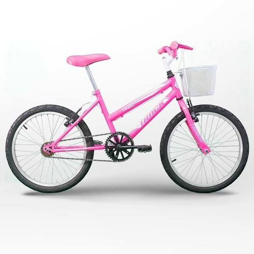 Bicicleta Track Bikes Cindy Aro 20 Passeio Infantil Criança 