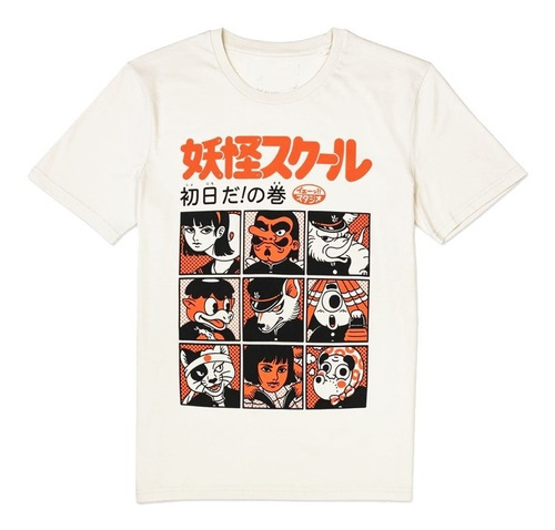 Playera Camiseta Japon Personajes Gato Animales Kawaii Moda