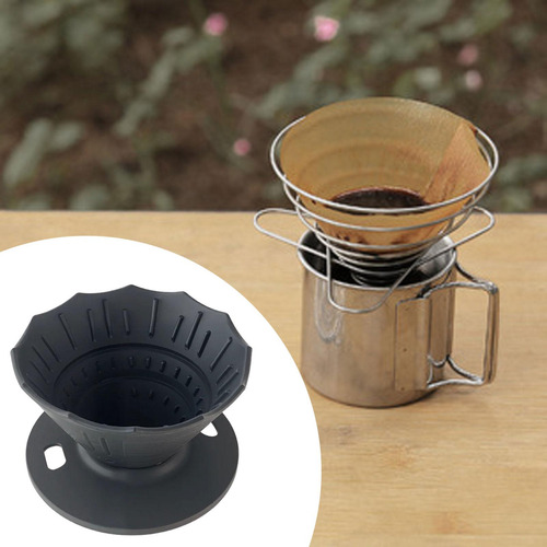 Gotero De Silicona Plegable Para Café, Reutilizable, Color