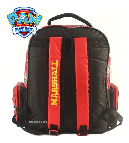 Mochila Espalda Paw Patrol 15 PuLG 3d Jardin Disney Orig