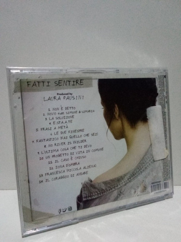 Cd Laura Pausini - Fatti Sentire, Lacrado