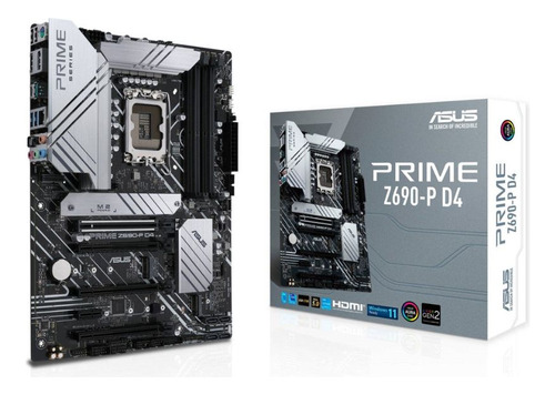 Motherboard Asus Intel Prime Z690-p D4 S1700 12va Gen