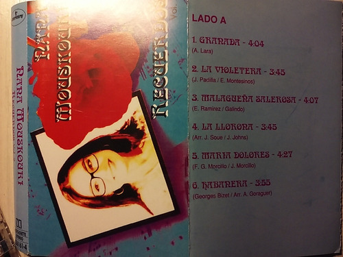 Cassette Nana Mouskouri Recuerdos