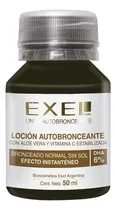 Comprar Loción Autobronceante 6% DHA Con Color Bronceado Exel X 50ml