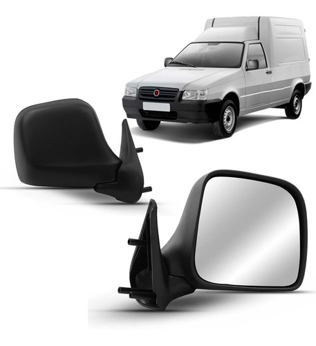 Espelho Retrovisor Externo Fiorino 2012 2013 2014 Manual