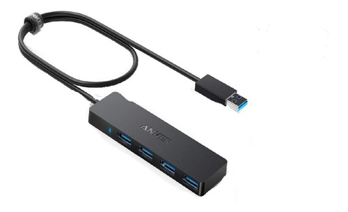 Hub Usb 3.0 De 4 Puertos Anker, Hub Usb De Datos Ultradelgad