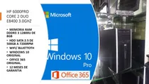 Comprar Cpu Hp 6000 Pro Mt Core 2 Duo E8400 A 3.0ghz 8gb+500 Hdd Wif
