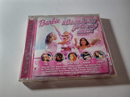 Barbie Party Mix Vol 1  (pink Spice Girls Britney) Cd 