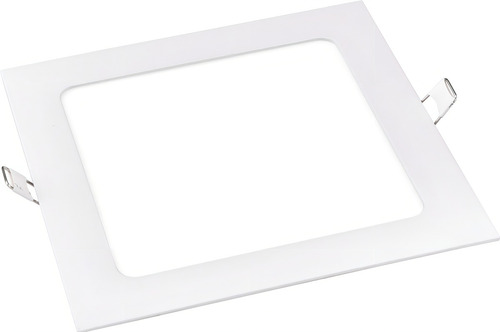 Panel Embutir Led Cuadrado 24w 1600lm Color Luz Color Blanco