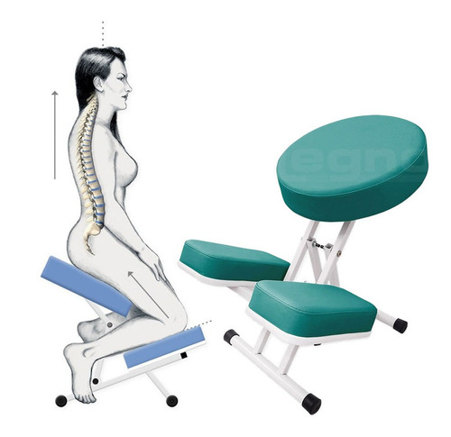 Cadeira Kneeling Chair Reeducação Postural Relaxamento Dores