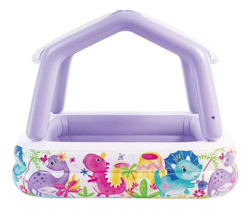 Piscina Inflable Con Toldo Desmontable Intex Diversión