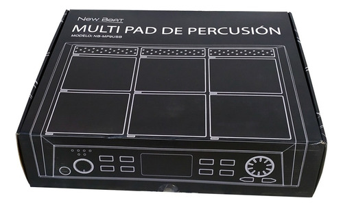 New Beat Nbmp9usb Modulo De Percusiones MultiPad