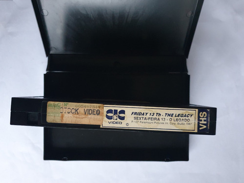 Vhs Sexta Feira 13, O Legado, Louise Robey, Chris Wiggins (Usado)