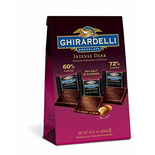 Ghirardelli Chocolate Intense Dark Chocolate Variety Pack 15