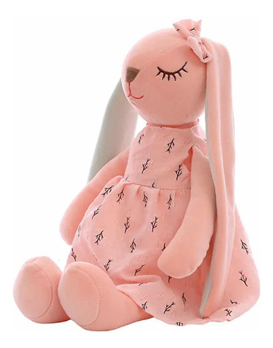 Peluche Conejo Orejon Bunny Conejito Rosa