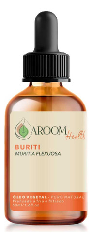 Óleo Vegetal De Buriti 100% Puro Natural - 50 Ml Aroom