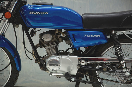 Honda Turuna 125 - 1981 81 - Apta Para Placa Preta