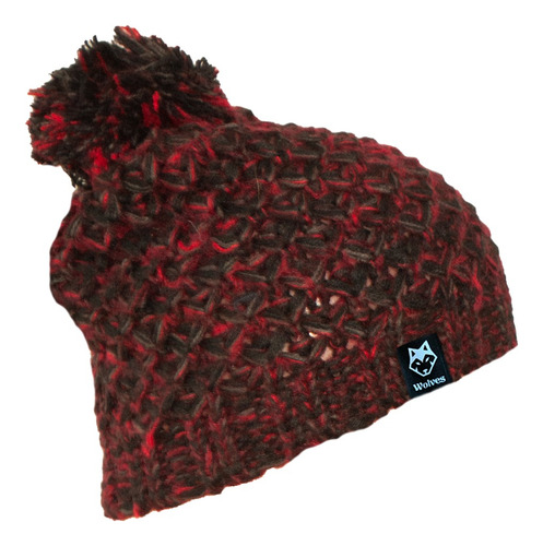 Imagen 1 de 1 de Gorros Beanie Lana Pompon Moda Unisex - Wolves