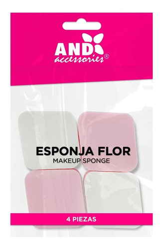 Esponja Para Maquillaje Ananda Paquete 4 Pzas