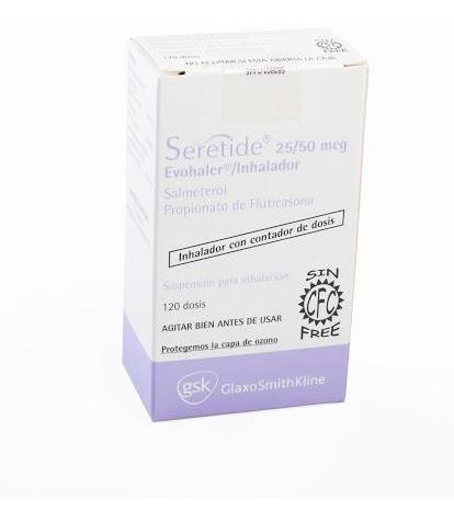 Seretide 25/50mcg Inhalador