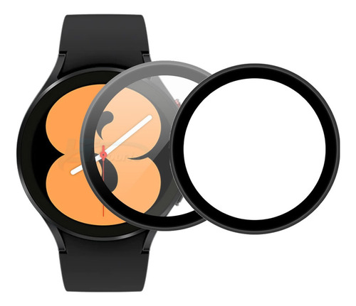2 Un. Película De Vidro 3d Para Samsung Galaxy Watch 4 44mm