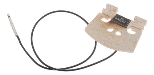 Ponte Elétrica Para Violino Com Peça Transdutora De