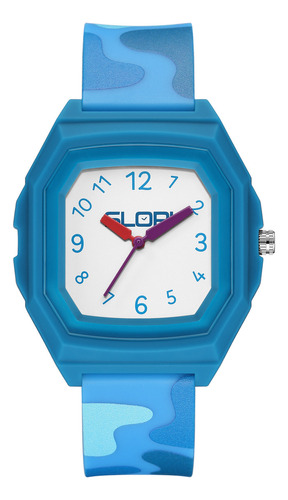 Reloj Iantil Slop Moda Análogo Color De La Correa Azul
