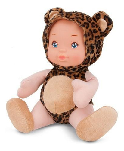 Boneca Baby Filhote Onça 23 Cm Antialérgica