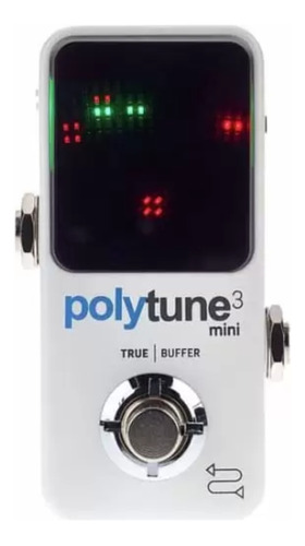 Pedal P/ Guitarra Tc Electronic Polytune 3 Mini