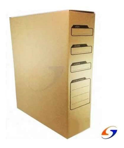 Caja De Cartón Archivadora Oficio Pack X3 Serviciopapelero