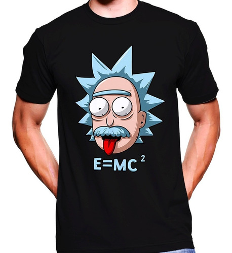 Camiseta Premium Dtg Rock Estampada Rick And Morty 07