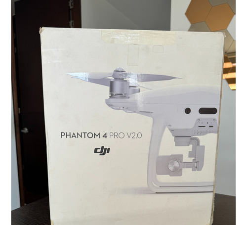 Drone Dji Phantom 4 Pro V2.0 Video En 4k/60fps Color Blanco 