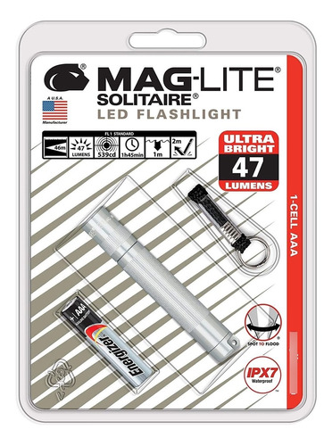 Maglite  Solitaire Led - Baterias1-cell Aaa De Linterna  Co