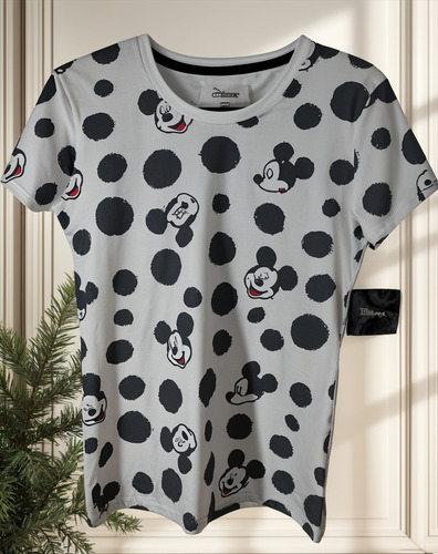 Playera Disney Mikey Talla Ch Mujer