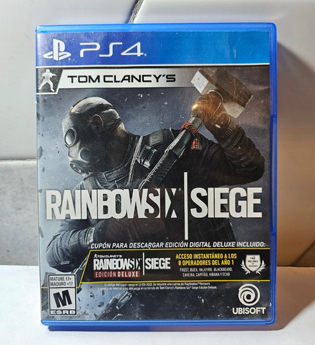 Rainbow Six Siege Deluxe Edition Ps4 Impecable Mastermarket (Reacondicionado)