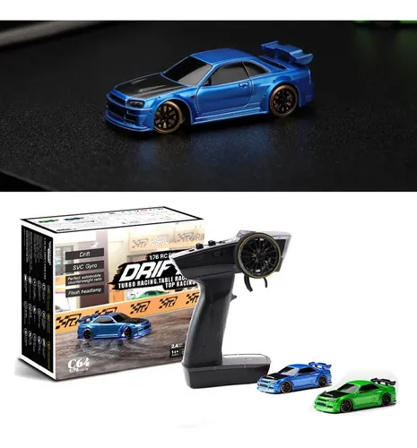 Jogo De Controle Remoto 4ch Rc Drift Turbo Racing Car C64 Type