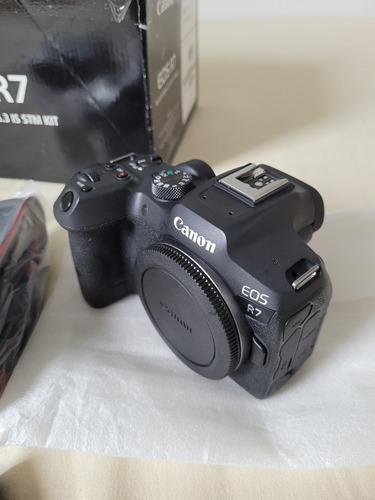 Câmera Canon Eos R7 + Adaptador Canon Ef E Cartão Memória!