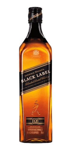 Johnnie Walker Black Label 12 Años X750ml. - Whisky Escocia