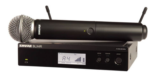 Sistema Inalámbrico Con Micrófono Mano Shure Blx24r/sm58  