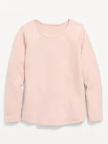 Comprar Playera Cuello Redondo De Punto Acanalado Old Navy Niña