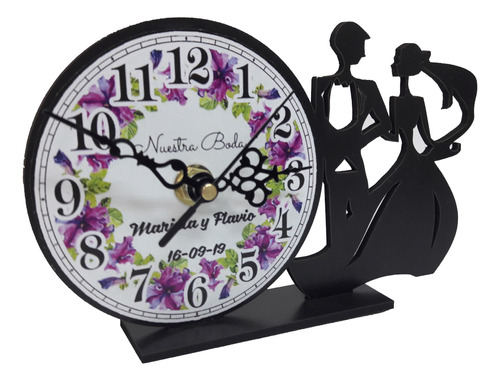 15 Souvenir Boda Reloj Casamiento Aniversario Personalizado