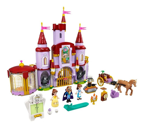 Lego Disney Princess - A Bela E O Castelo Da Fera Quantidade de peças 505