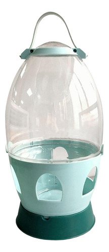 Bebedero De Agua Para Palomas 4l Verde 32.5cmx21cm