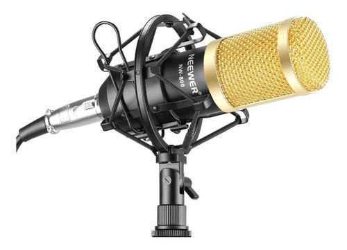 Micrófono Neewer NW-800 condensador oro