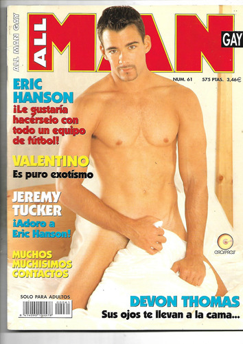 All Man Gay 61 2001 Eric Hanson Jeremy Trucker Tiger Johnson