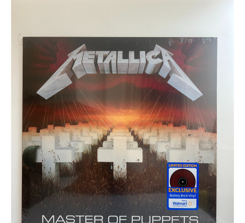 Metallica - Master Of Puppets Vinilo Color