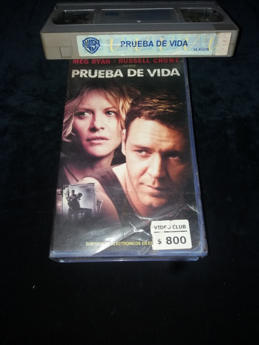 Película Prueba De Vida Vhs