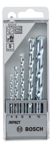 Set De 5 Brocas Muro Bosch Cyl-1 4-10mm Pro 2608590090